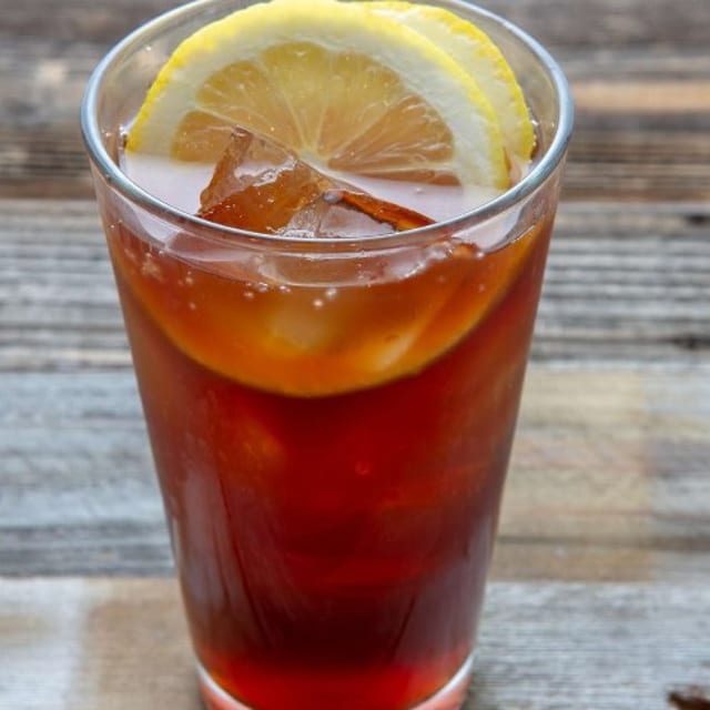 D08 H.K Style Lemon Tea 檸檬茶.