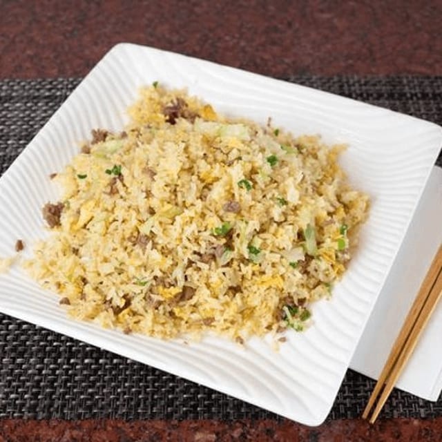 Beef Fried Rice 生炒牛肉飯.