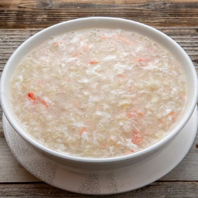 506 Crab Meat & Fish Maw Soup 蟹肉魚肚羹.
