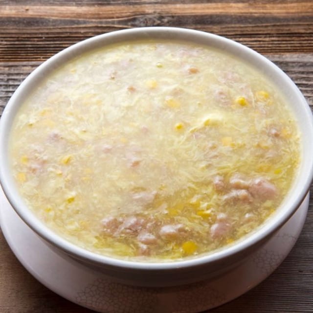 S05 Sweet Corn & Minced Chicken Soup 雞茸栗米羹.